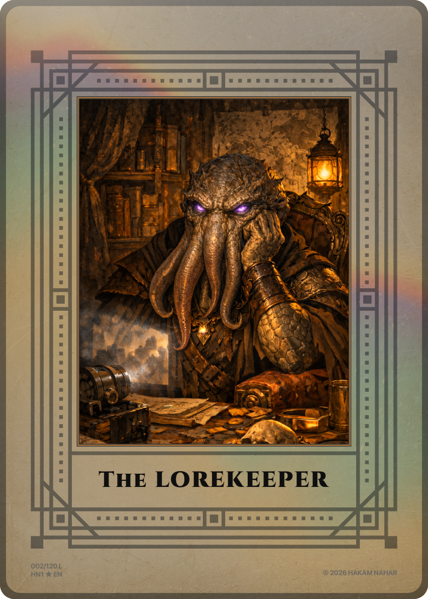 The Lorekeeper card